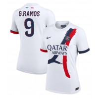 Camisa de Futebol Paris Saint-Germain Goncalo Ramos #9 Equipamento Secundário Mulheres 2024-25 Manga Curta